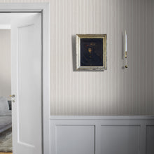 Load image into Gallery viewer, Schumacher Shirt Stripe Wallpaper 6858 / Stone