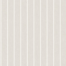 Load image into Gallery viewer, Schumacher Shirt Stripe Wallpaper 6858 / Stone