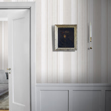Load image into Gallery viewer, Schumacher Linen Stripe Wallpaper 6861 / Natural
