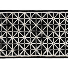 Load image into Gallery viewer, Schumacher Directoire Tape Trim 68646 / Black