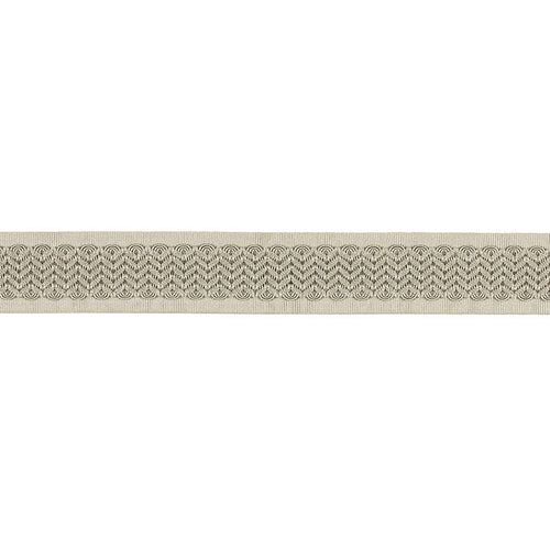 Schumacher Sunset Strip Tape Trim 68650 / Platinum