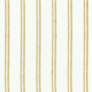SCHUMACHER PALOMA EMBROIDERY FABRIC / GILT