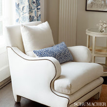 Load image into Gallery viewer, SCHUMACHER MADELEINE VELVET FABRIC / MIDNIGHT