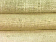 Load image into Gallery viewer, Faux Linen Almond Beige Pale Blush Soft Ivory Upholstery Drapery Fabric