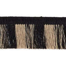 Load image into Gallery viewer, Schumacher Palm Frond Trim 69280 / Lava Black