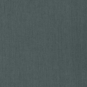 SCHUMACHER LANGE GLAZED LINEN FABRIC / DUSK