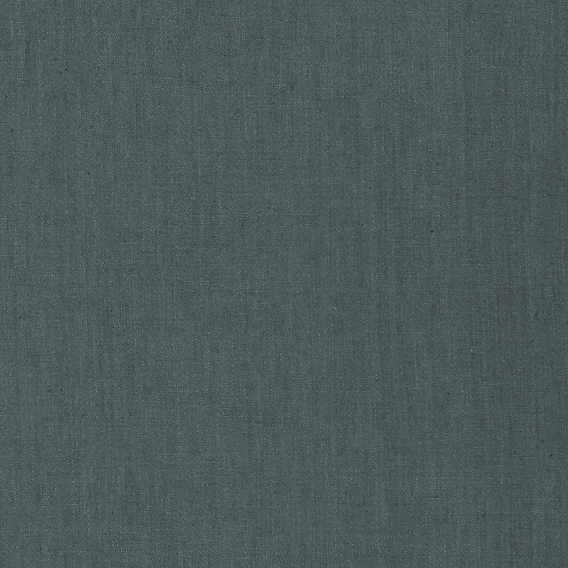 SCHUMACHER LANGE GLAZED LINEN FABRIC / DUSK