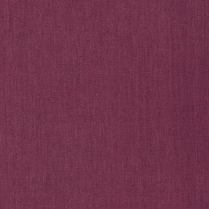 SCHUMACHER LANGE GLAZED LINEN FABRIC / CONCORD