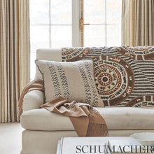 Load image into Gallery viewer, Schumacher Kudu Stripe Fabric 69970 / Black
