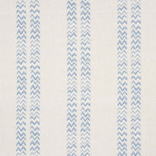 Load image into Gallery viewer, Schumacher Kudu Stripe Fabric 69971 / Blue