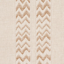 Load image into Gallery viewer, Schumacher Kudu Stripe Fabric 69972 / Sand