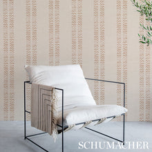 Load image into Gallery viewer, Schumacher Kudu Stripe Fabric 69972 / Sand