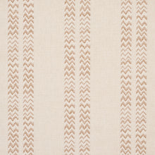 Load image into Gallery viewer, Schumacher Kudu Stripe Fabric 69972 / Sand