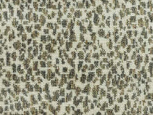 Load image into Gallery viewer, Kendall Wilkinson Soukii Charcoal Grey Beige Animal Pattern Velvet Upholstery Fabric