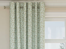 Load image into Gallery viewer, Heavy Duty Floral Seafoam Blue Beige Green Upholstery Drapery Fabric