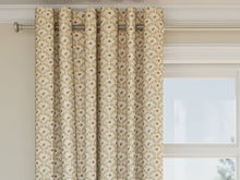 Load image into Gallery viewer, Heavy Duty Floral Brocade Beige Gold Ivory Brown Upholstery Drapery Fabric