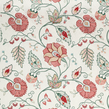 Load image into Gallery viewer, Lee Jofa Shiraz Emb Fabric / Rose/Jade