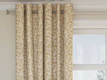 Load image into Gallery viewer, Heavy Duty Floral Beige Gold Ivory Brown Upholstery Drapery Fabric