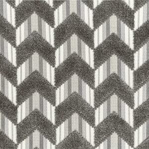 Lee Jofa Bailey Velvet Fabric / Grey