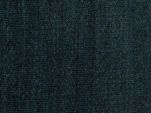 Load image into Gallery viewer, Light Dimming Silver Navy Teal Blue Smooth Stripe Tweed MCM Mid Century Modern Drapery Fabric RM-Classic