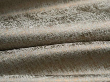 Load image into Gallery viewer, Bronze Gold Distressed Abstract Metallic Drapery Fabric