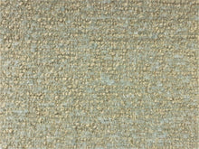 Load image into Gallery viewer, Crypton Stain Water Resistant Mid Century Modern Basketweave Tweed Chenille Navy Steel Blue Aqua Upholstery Fabric RMCR VIII