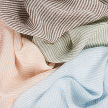 Load image into Gallery viewer, SCHUMACHER TORI STRIPE FABRIC 70069 / SAGE