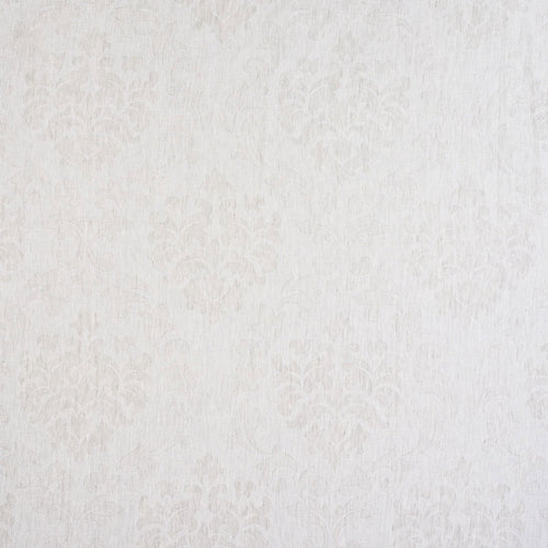 SCHUMACHER HARPER DAMASK SHEER FABRIC 70080 / DOVE