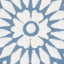 Load image into Gallery viewer, SCHUMACHER CASTANET EMBROIDERY FABRIC 70262 / CHAMBRAY