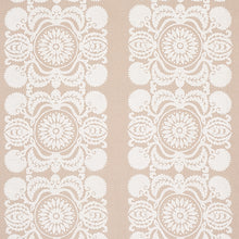 Load image into Gallery viewer, SCHUMACHER CASTANET EMBROIDERY FABRIC 70264 / NATURAL