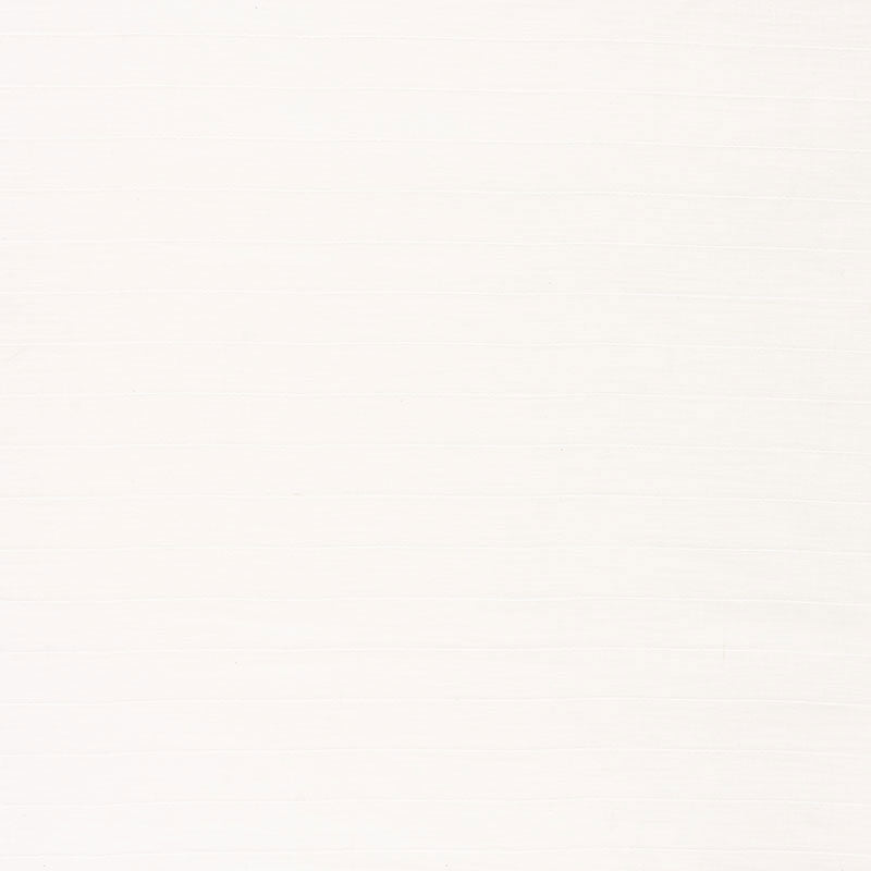 SCHUMACHER CASTILLO STRIPE SHEER FABRIC 70280 / WHITE