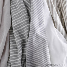 Load image into Gallery viewer, SCHUMACHER ROCHA SHEER FABRIC 70331 / ZINC