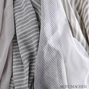 SCHUMACHER ROCHA SHEER FABRIC 70330 / CHALK