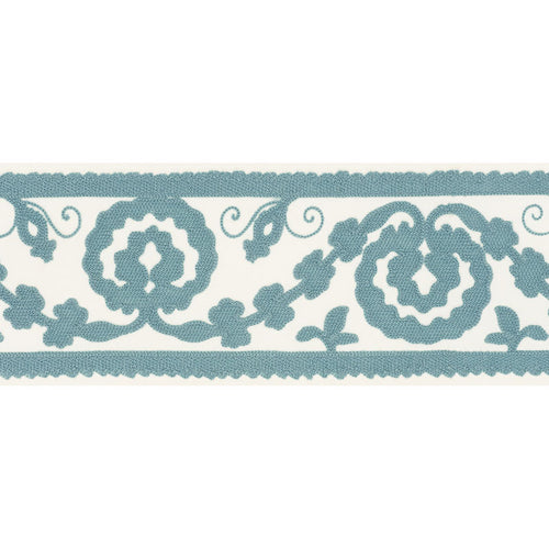 Schumacher Ashbury Tape Trim 70592 / Sky