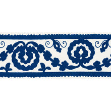 Load image into Gallery viewer, Schumacher Ashbury Tape Trim 70594 / Blue