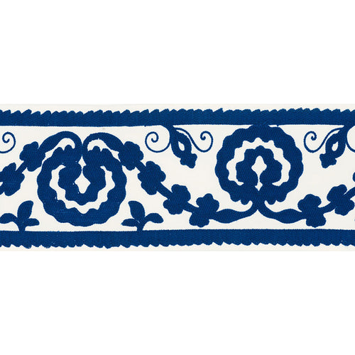 Schumacher Ashbury Tape Trim 70594 / Blue