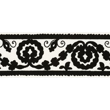 Load image into Gallery viewer, Schumacher Ashbury Tape Trim 70595 / Black