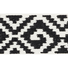 Load image into Gallery viewer, Schumacher Fillmore Tape Trim 70608 / Black