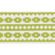 Load image into Gallery viewer, Schumacher Talitha Tape Trim 70640 / Leaf