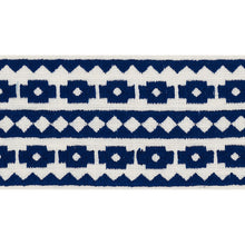 Load image into Gallery viewer, Schumacher Talitha Tape Trim 70641 / Blue
