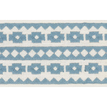 Load image into Gallery viewer, Schumacher Talitha Tape Trim 70643 / Sky
