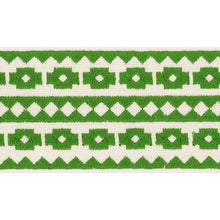 Load image into Gallery viewer, Schumacher Talitha Tape Trim 70644 / Green