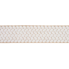 Load image into Gallery viewer, Schumacher Berkeley Tape Trim 70658 / Ivory On Natural