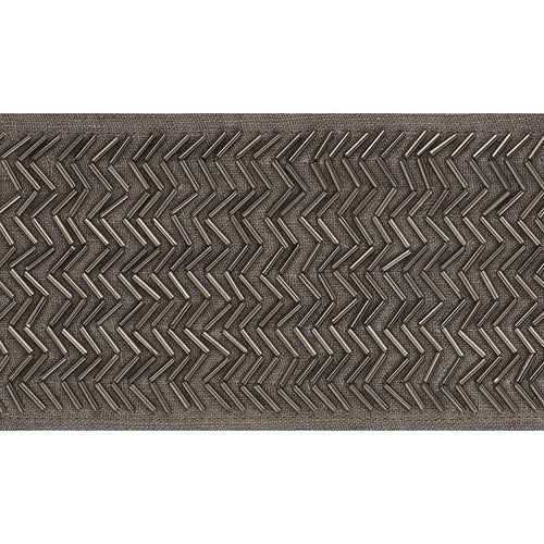 Schumacher Hayworth Tape Trim 70681 / Gunmetal
