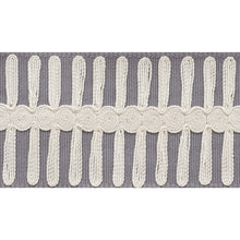 Load image into Gallery viewer, Schumacher Castille Tape Trim 70745 / Grey