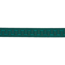 Load image into Gallery viewer, Schumacher Greek Key Embroidered Tape Trim 70804 / Emerald