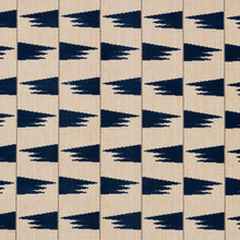 Load image into Gallery viewer, SCHUMACHER TUTSI VELVET FABRIC 71225 / BLUE