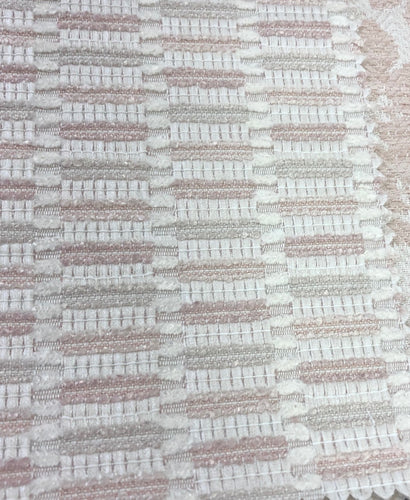 3 Colorways Stripe Upholstery Fabric Blush Cream Green Blue
