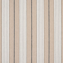 Load image into Gallery viewer, SCHUMACHER AUDREY STRIPE FABRIC 71375 / NATURAL