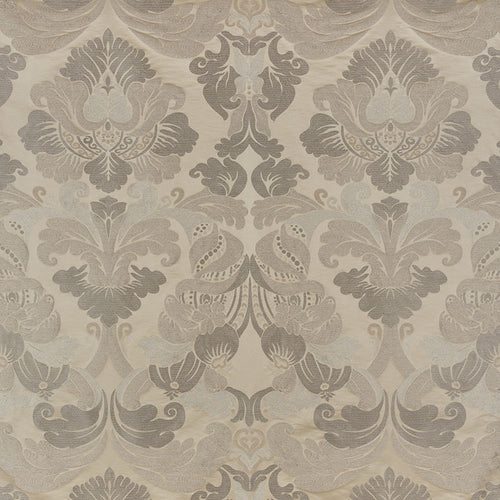 SCHUMACHER MOLVENO DAMASCO FABRIC 71471 / CHAMPAGNE